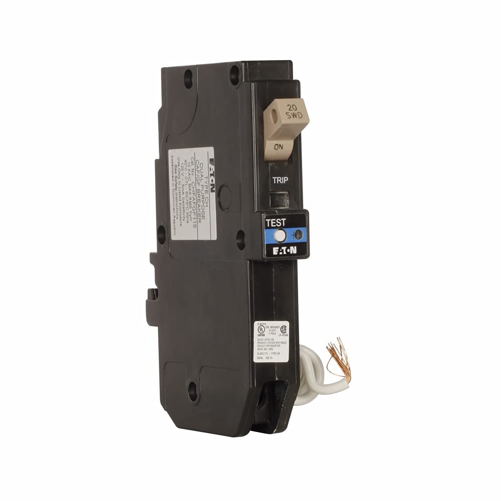 CHFN120DF - CH Dual Function Af/GF BRKR 20A Pigtail 10kaic